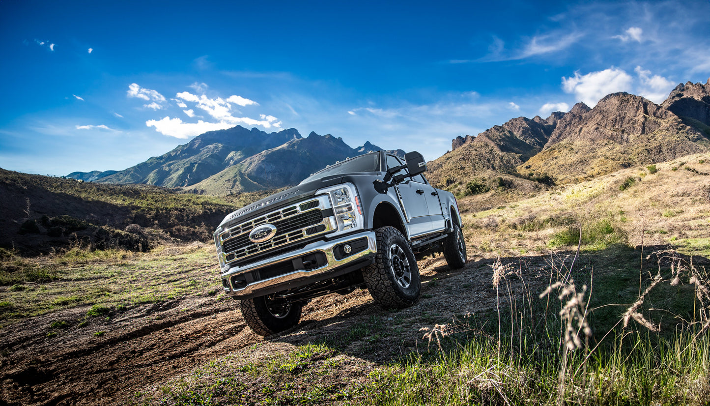 Zone Offroad Ride Height Sensor Relocation Bracket Kit 5-7 Inch Lift w/ Zone Radius Arm Ford F250/F350/F450 Super Duty (23-26) 4WD