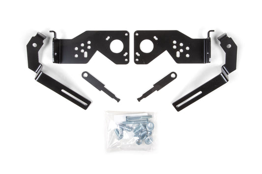 Zone Offroad Ride Height Sensor Relocation Bracket Kit 5-7 Inch Lift w/ Radius Arm Drop Ford F250/F350/F450 Super Duty (23-26) 4WD